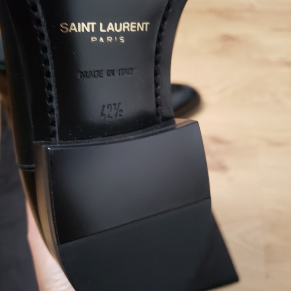Saint Laurent Mens Wyatt 30 Chelsea Boots size 42 1/2 NEW - Picture 11 of 13